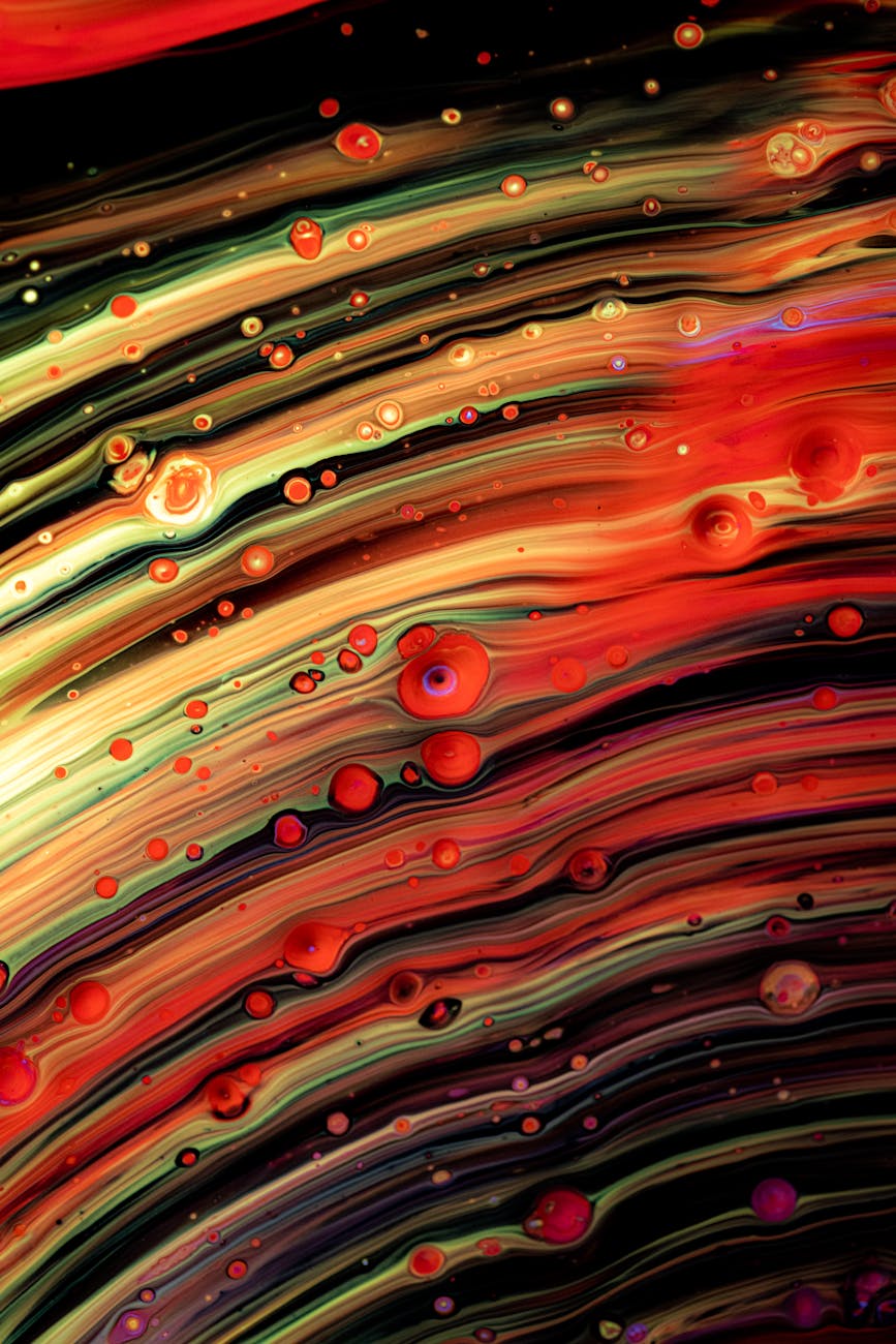 Abstract visual of flowing lime green energy lines on black.